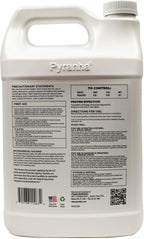 Pyranha Zero-Bite natural fly spray concentrate bottle showing botanical ingredient list