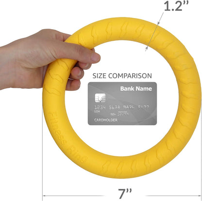 Close up of durable EVA material on PetSpy ring
