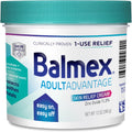 Balmex Adult Advantage Rash Relief Barrier Cream 12 Ounce front view container
