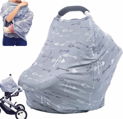 Hicoco multi use breastfeeding nursing cover front view