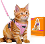 Halypet Cat Harness and Leash Set - MAX Safety 4th-Gen Upgrade, Escape Proof, Adjustable, Comfortable Soft Vest, Easy to Wear Kitten Harness with Reflective Strip for Cats Walking - Small Black - Image 13