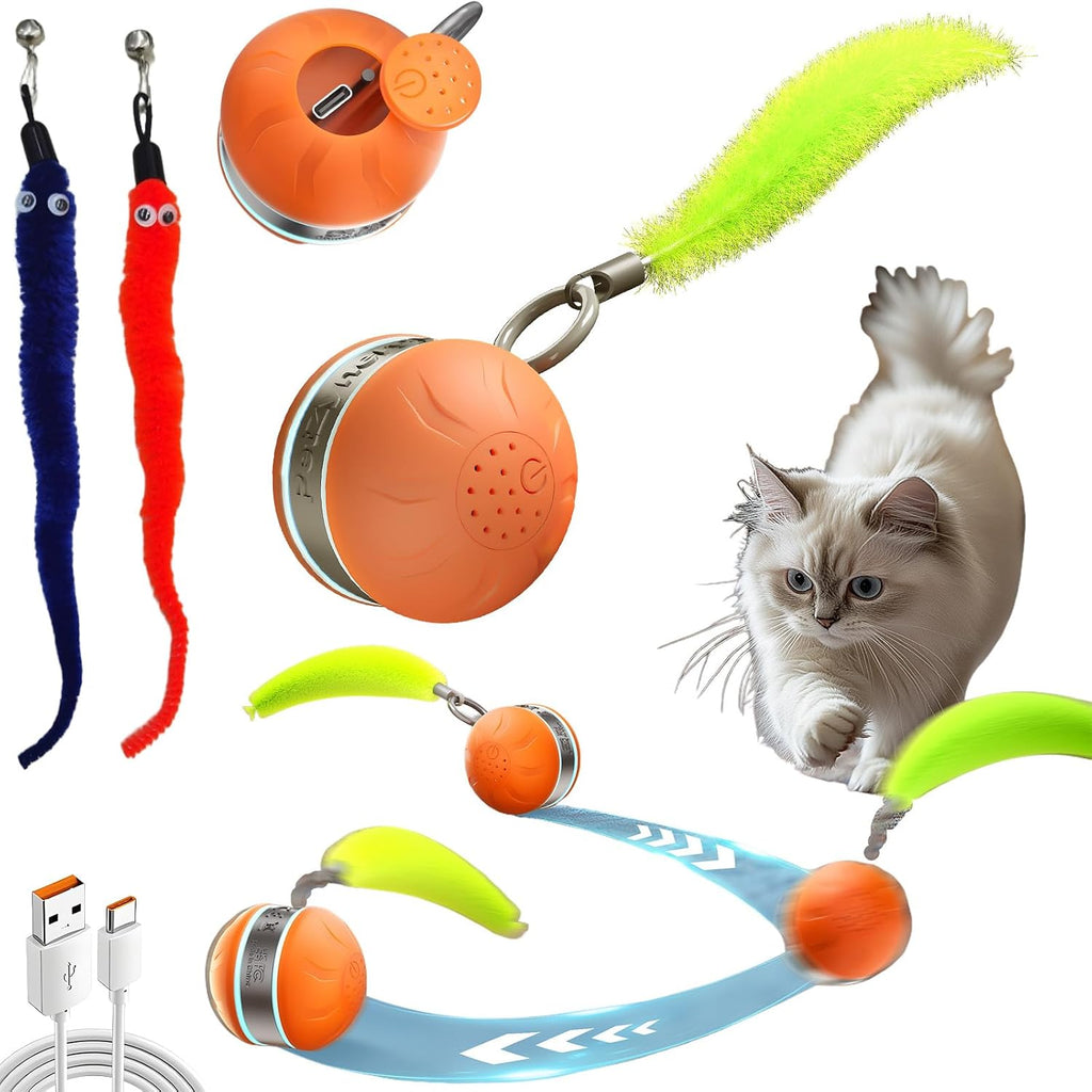 Interactive Dog Toys,Active Moving Pet Plush Toy,2026 New shaking dog ball pig dog toy Interactive Dog Ball with song Squeaky Moving Dog Ball Toy,Rechargeable Toys to Keep Them Busy Dog Toys(Blue Pig) - Image 14