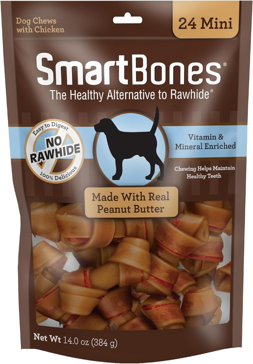 SmartBones Mini Chews With Real Sweet Potato, Rawhide-Free Chews For Dogs, 24 Count - Image 13