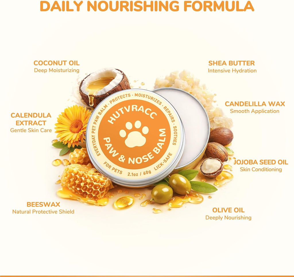 Lick safe nose and paw ointment for pet grooming