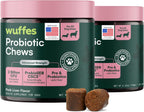 Wuffes Daily Probiotic for Dogs - Supports Digestive Health, Gut Balance, and Immune System - with Prebiotics, Marshmallow Root, and Pumpkin Powder - 60 Soft Chews - Image 9