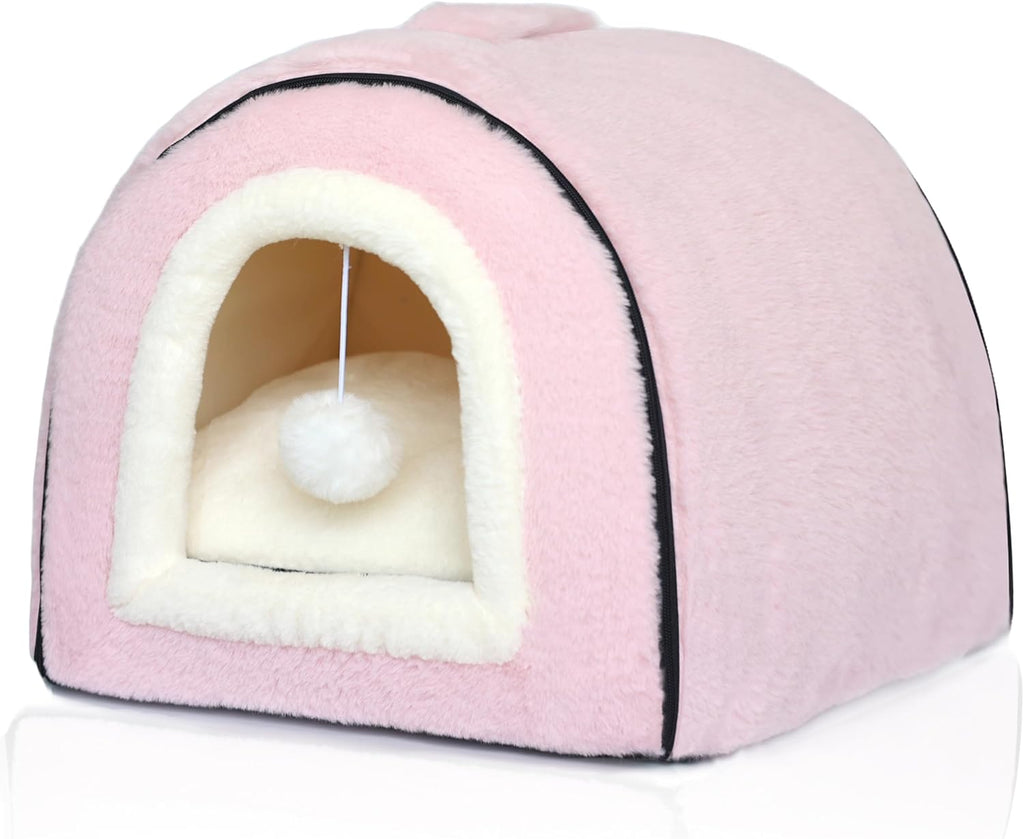 Dimensions and size demonstration for Omivier cat cave