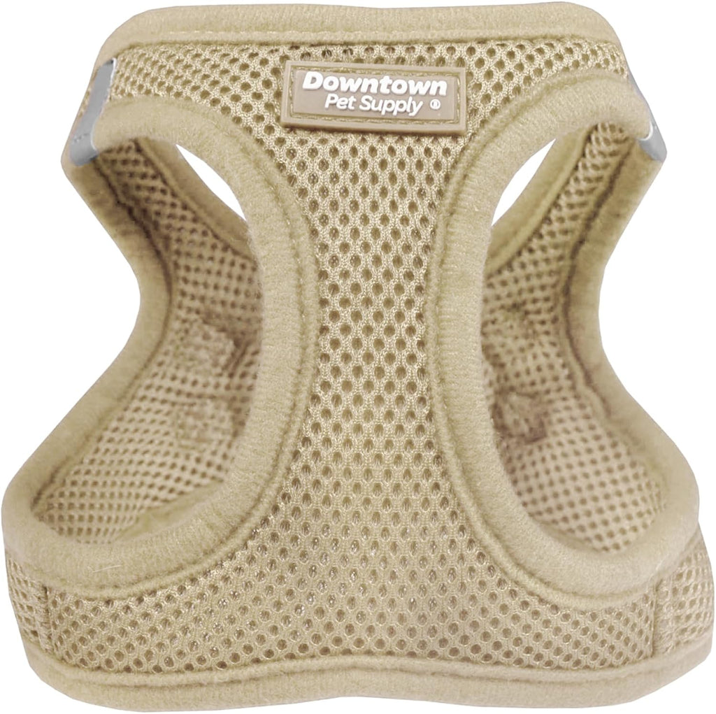 Downtown Pet Supply Step-in Dog Harness - No Pull, Adjustable Padded Mesh with Reflective Trim, Secure Buckle Strap - Comfortable & Breathable Small Dog Harness, Small, Baby Pink - Image 13