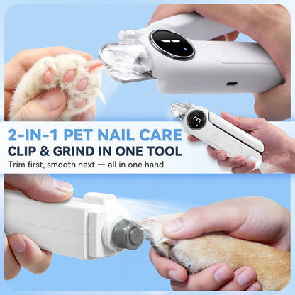 Bedama pet grooming tool digital display and speed settings
