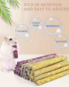 Bissap natural flower chew sticks mixed variety layout