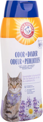 Arm & Hammer Cat Shampoo, 2-in-1 Deodorizing, Dander Reducing, 20 Fl Oz - Image 5