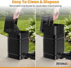 Petsparx trash can showing removable inner bucket design