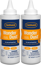 Farnam Wonder Dust Wound Powder, Blood Coagulant for Horses and Show Stock, For Use on Proud Flesh, Granulated Tissue, Stop Bleeding, 4 Ounces - Image 13