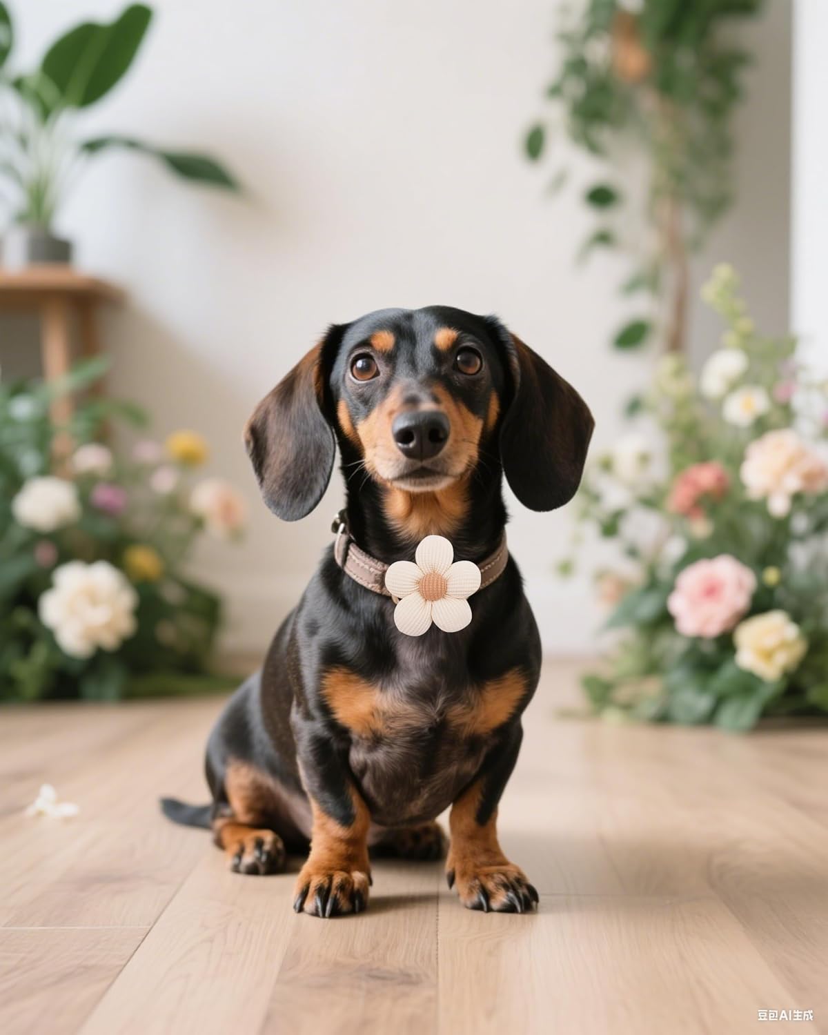 PET SHOW premium imported pet grooming flower charms collection lifestyle angle