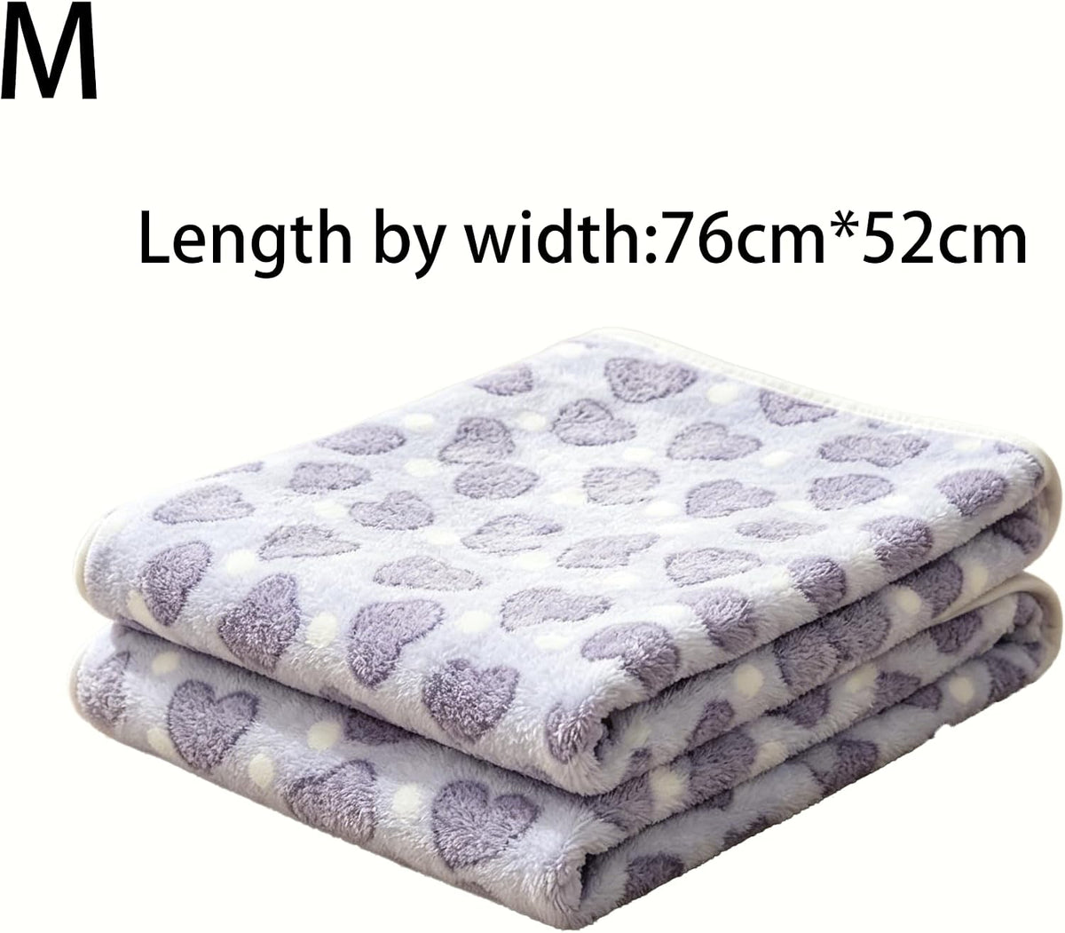Blue flannel pet mat laid out on a sofa protecting it from fur.