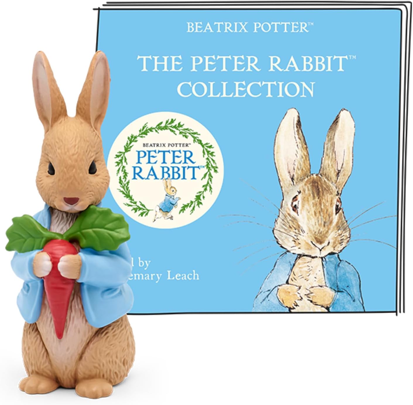 Tonies Peter Rabbit Collection audio toy figurine front view showcasing hand painted details