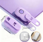 Baytion pet steam brush purple side profile