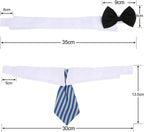 Shappy adjustable cat and small dog formal necktie