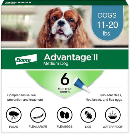 Advantage II XL Dog Vet-Recommended Flea Treatment & Prevention | Dogs Over 55 lbs. | 6-Month Supply - Image 15