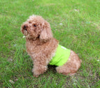 Packaging view of the vecomfy washable wraps for small male dogs