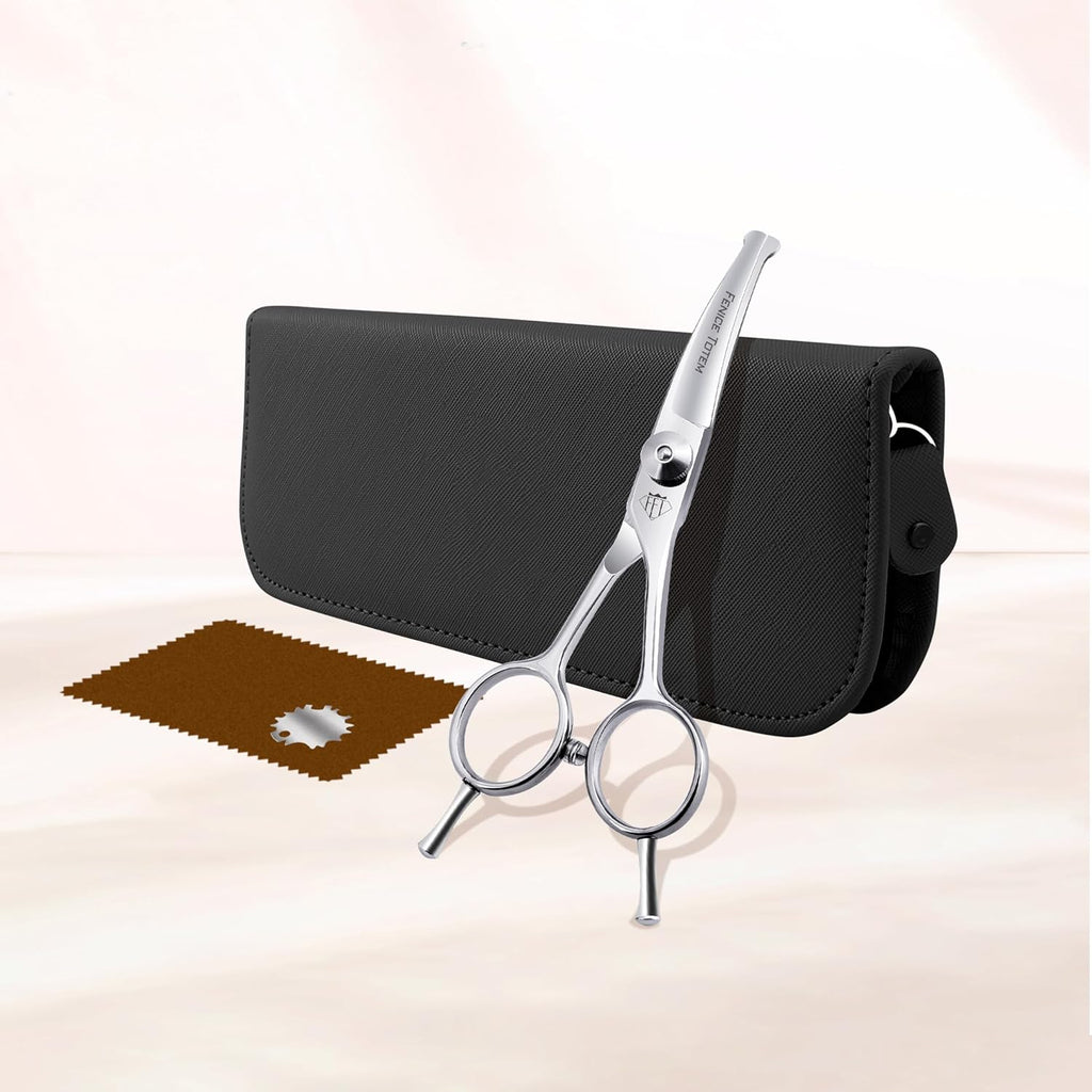High-quality Japanese stainless steel alloy material features of the grooming shears.