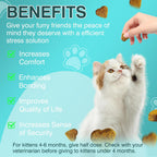 Authentic USA imported pet supplement packaging for feline care