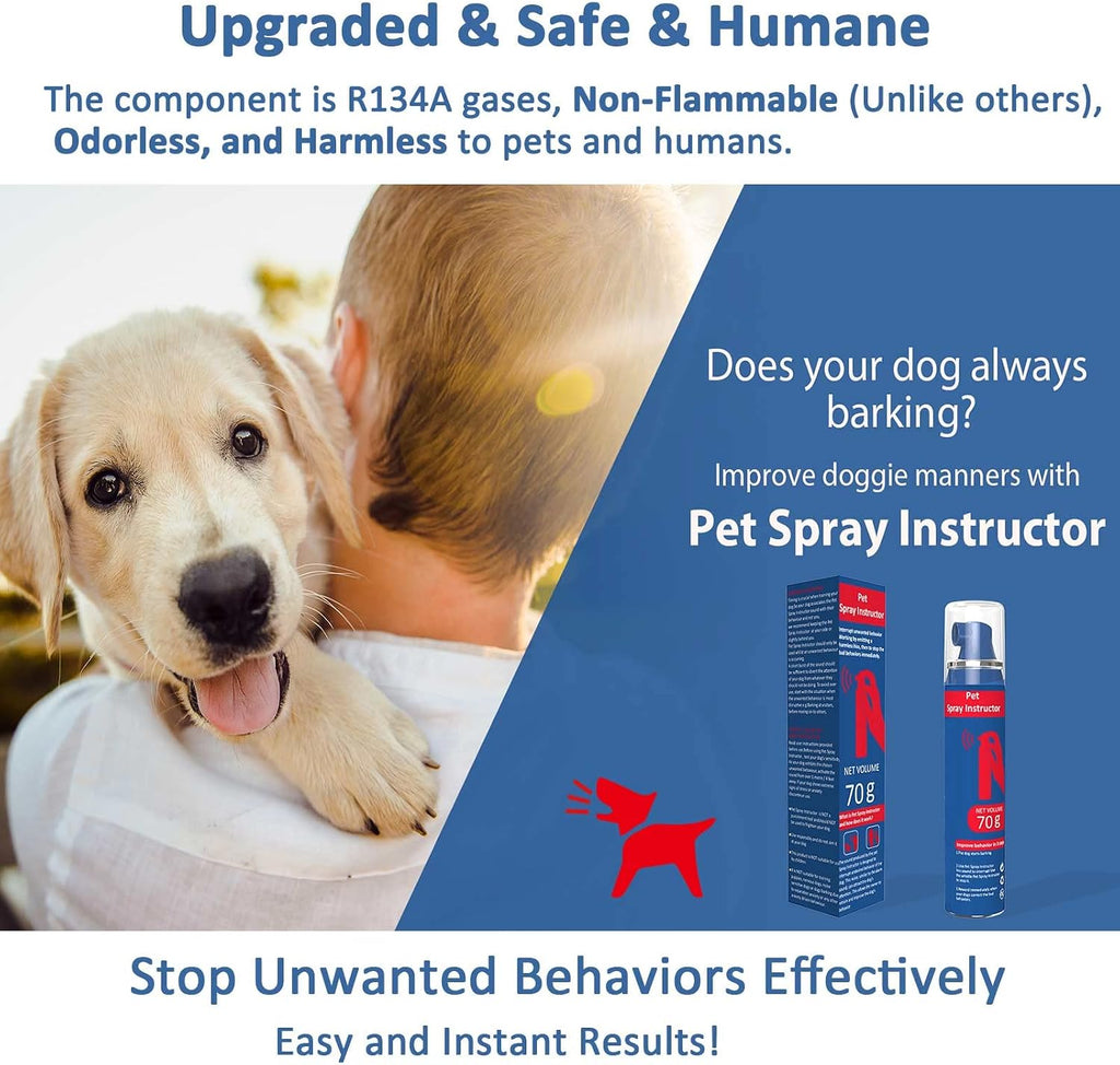 Two bottles of Gutes Leben dog training spray