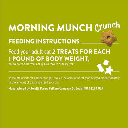 Purina Friskies Party Mix Morning Munch Crunch Cat Treats - (Pack of 10) 2.1 oz. Pouches - Image 10