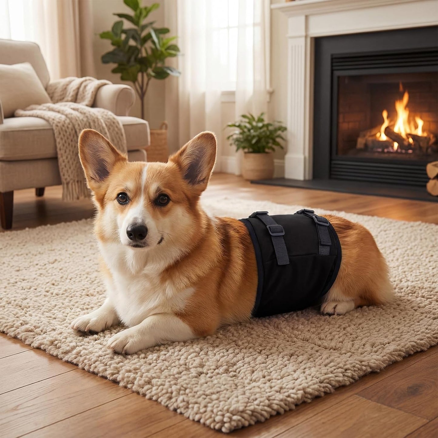 DENTRUN washable male dog wrap marking prevention band packaging