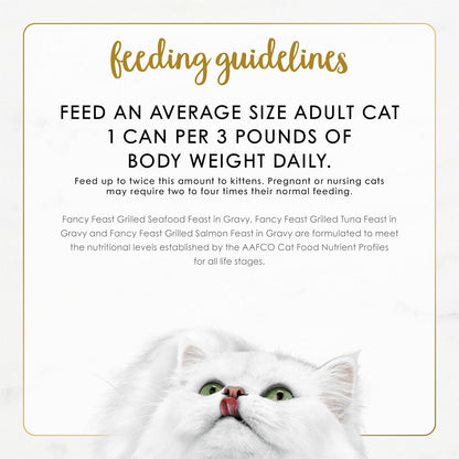 Purina Fancy Feast Grilled Tuna Feast Can