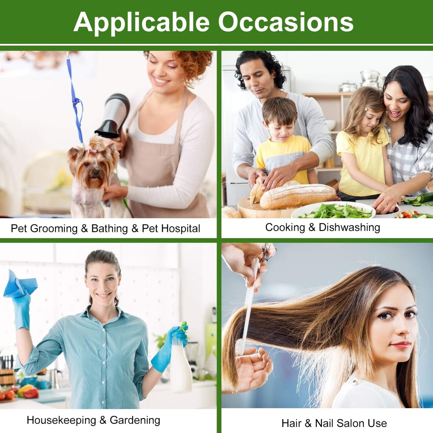 Professional pet grooming workwear for dogs and cats