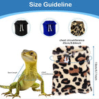 Hokable reptile sweater jacket side profile showing flannel texture