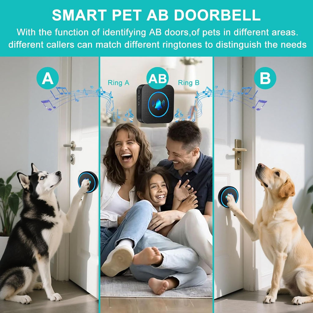 Yoiilifee smart pet doorbell complete set packaging and accessories