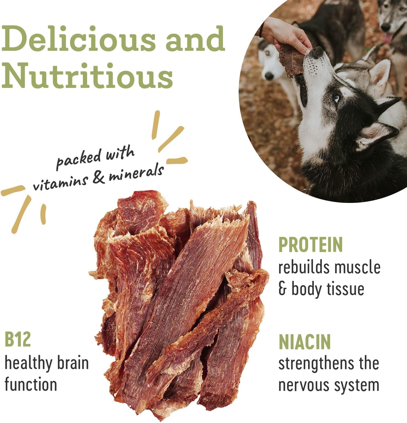 Farm Hounds pork jerky 3.5 ounce package