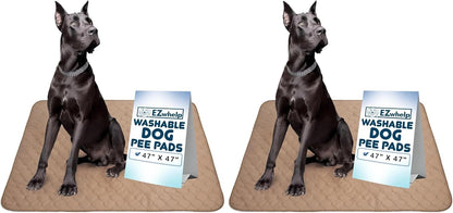 EZwhelp Reusable Dog Pee Pads - Waterproof Training Pads for Dogs - Washable & Sanitary - Rounded Corners - Laminated, Lightweight, Durable - Pet Essentials for Puppy Training and Whelping - 48" x 60" - Image 12