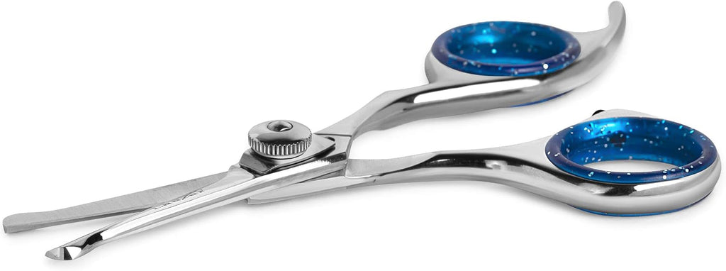 Laazar straight cat and dog trimming scissors on a clean background