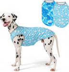 KYEESE 2Pack Dog Cooling Shirt, Breathable Dog Shirt for Small Dogs, Sun Protection Dogs Cooling Vest Tank Top, Lightweight Soft Sleeveless Summer Pet Clothes, Polar Bear+Ice, M - Image 15