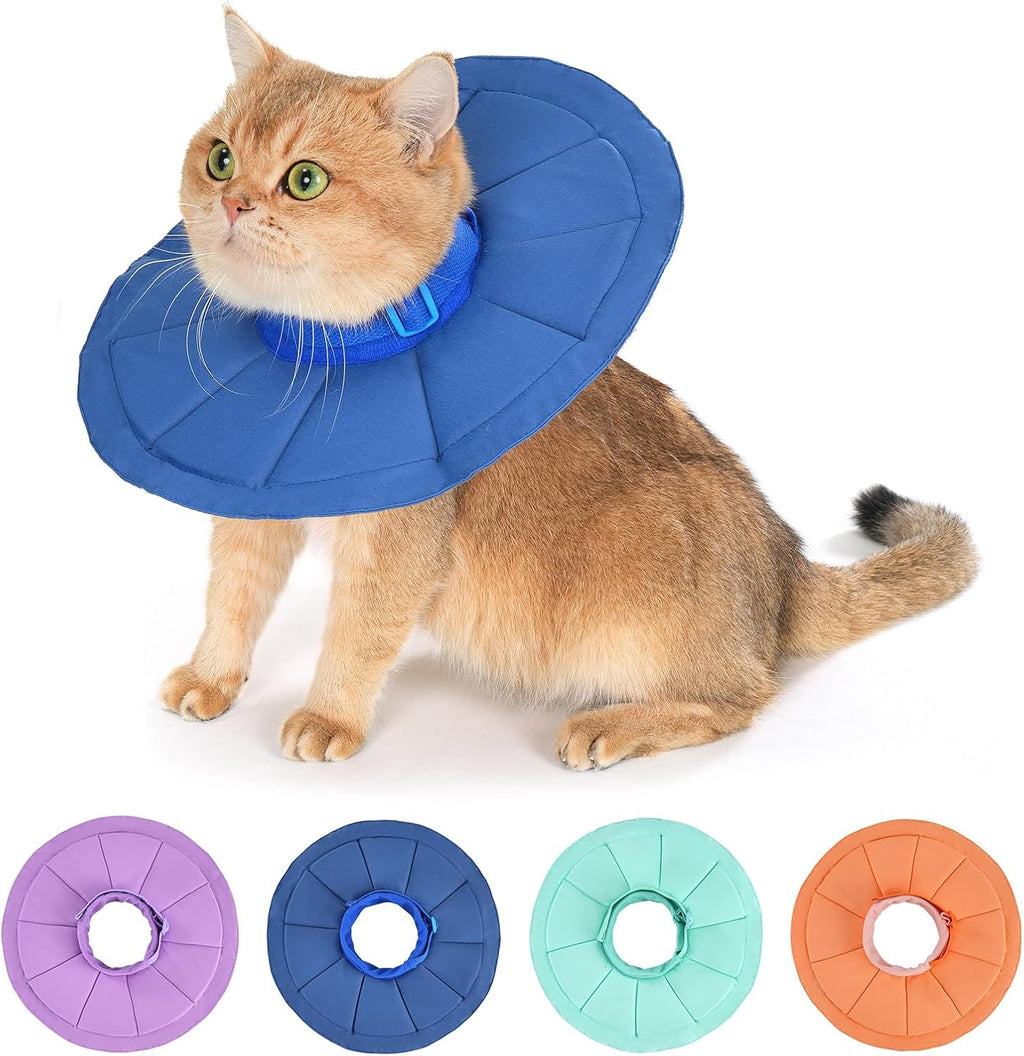 Avont soft cat cone collar secure dual fastening system detail view
