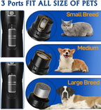 Petsaunter nail grinder LED light activated on dog paw