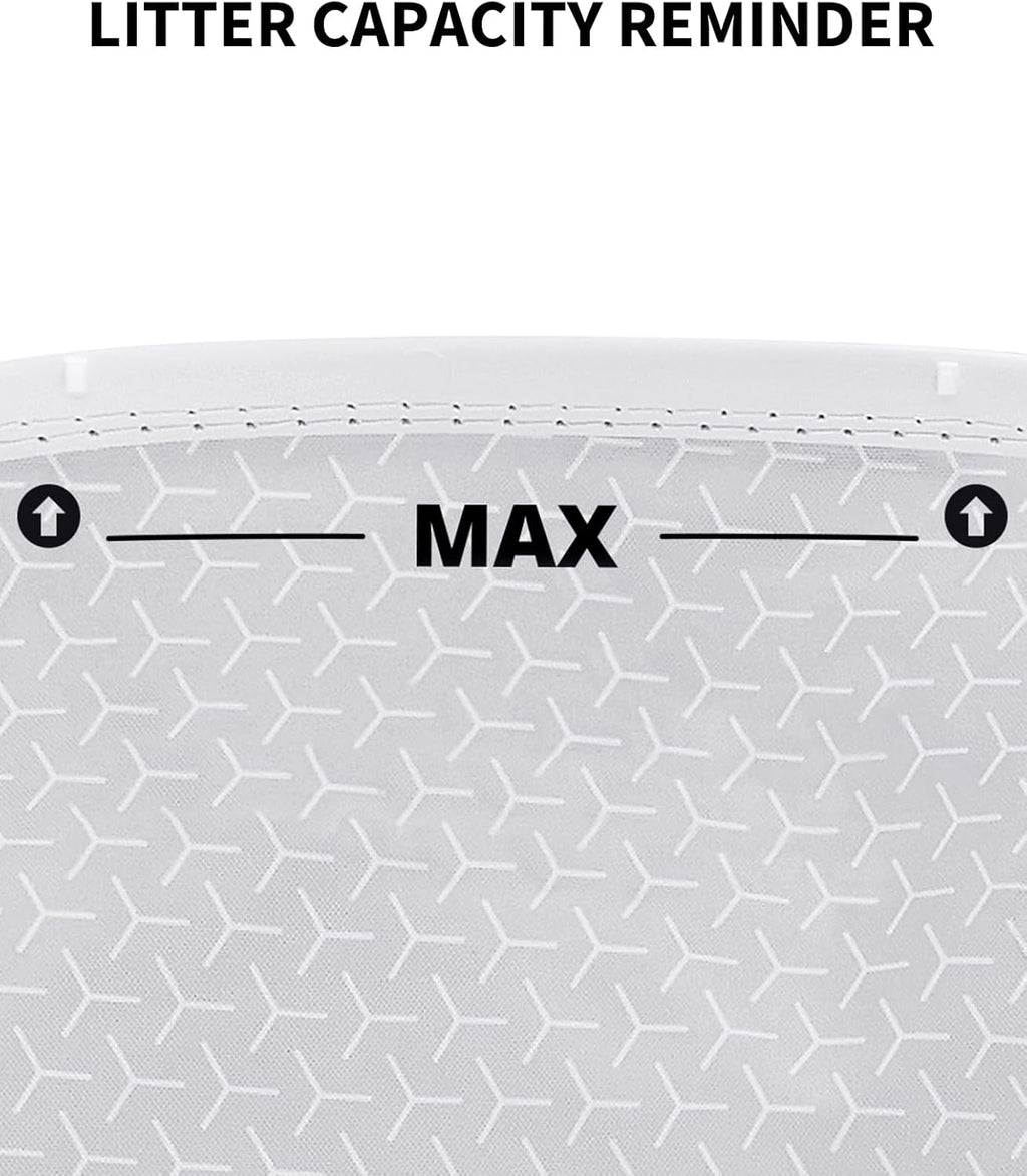 PETKIT self cleaning cat litter box replacement pad installed securely inside the main drum.