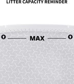 PETKIT self cleaning cat litter box replacement pad installed securely inside the main drum.