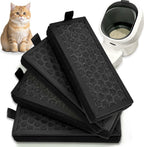 Petlibro Luma automatic litter box activated carbon filter front view showing rectangular design