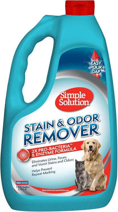 Simple Solution Stain and Odor Eliminator Spray, Enzyme Carpet Cleaner for Dogs and Cats, Pet Stain Remover and Urine Odor Eliminator, Multi Surface Pet Cleaning Solution, 32 oz (Pack of 2) - Image 11
