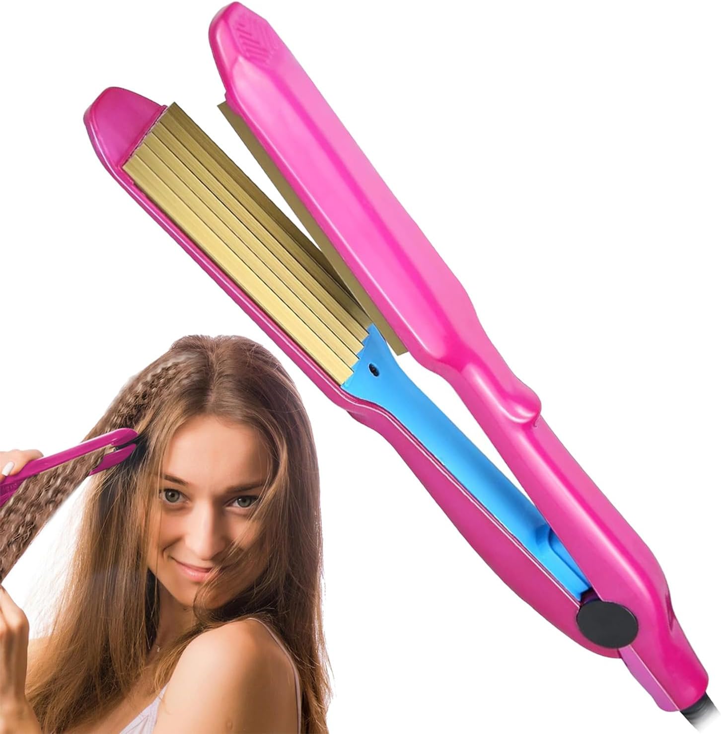HOVCEH hair volumizing iron front view professional styling tool