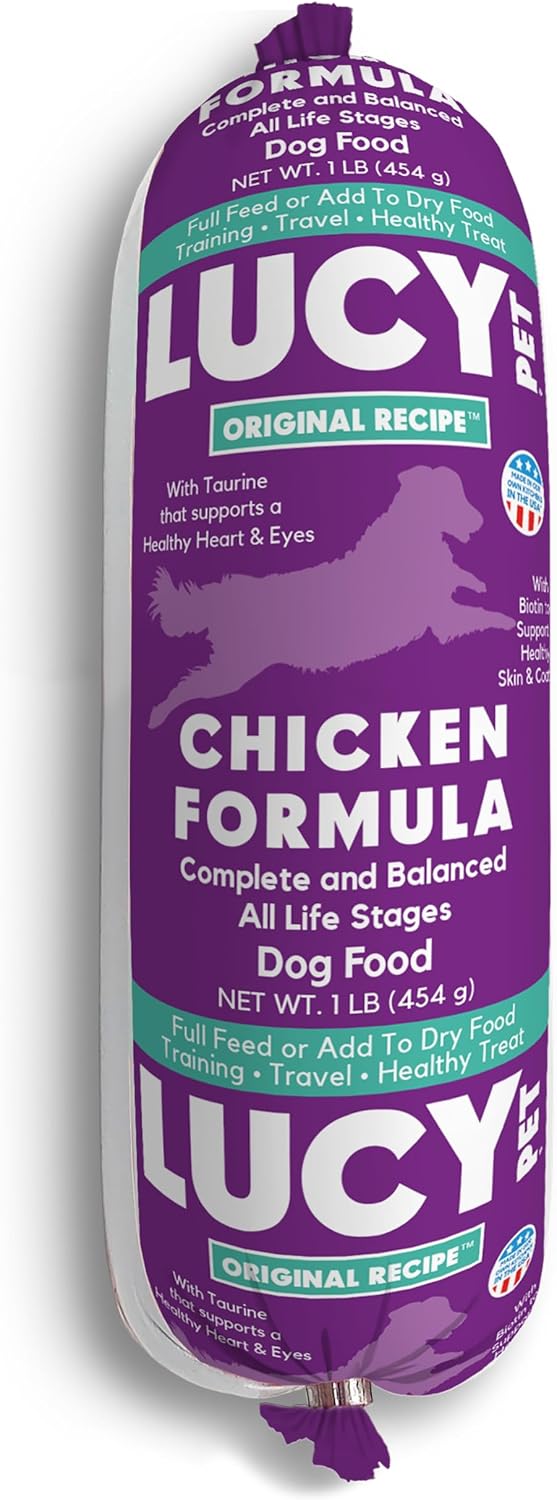 Lucy Pet Products Beef Formula Dog Food Roll 4 lb, (100600047) - Image 10