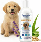 Organic Dog Shampoo - Puppy Oatmeal Shampoo for Itchy Skin Relief - Hypoallergenic for Sensitive Skin, for Dogs of All Ages, Deodorizes, Tearless, Made in USA, 16oz (Vanilla Ice Cream) - Image 11