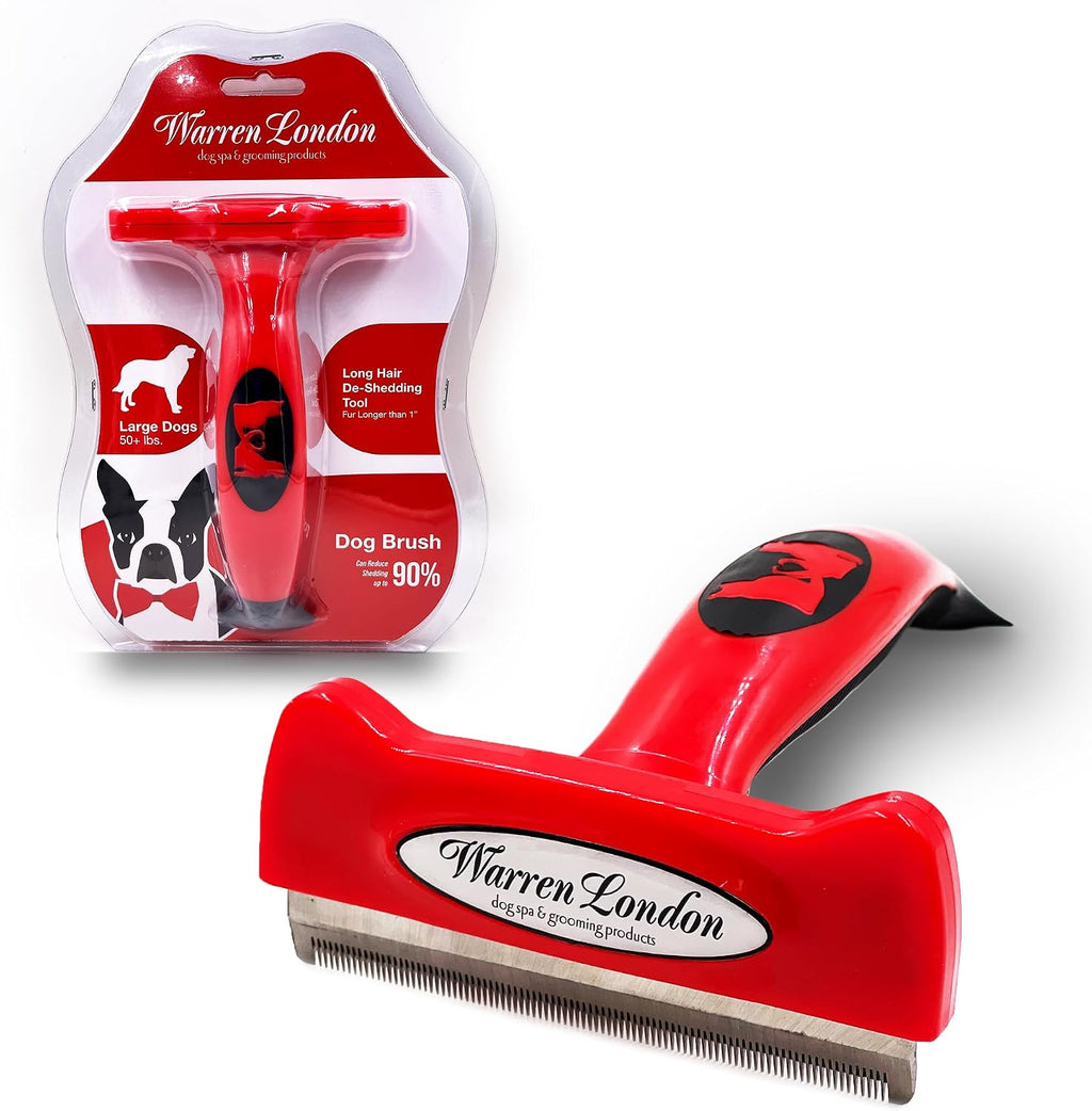 Warren London Deshedding Brush for Small Short Hair Dogs, 1.75 Inch - Image 9