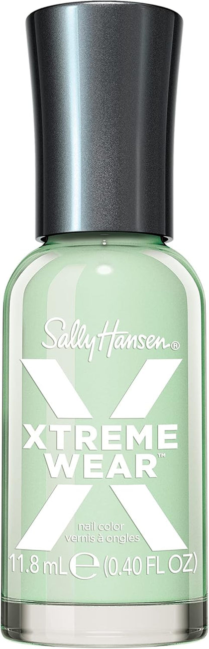 Sally Hansen Xtreme Wear Nail Polish, Streak-Free, Shiny Finish, Long-Lasting Nail Color, Black Out, 0.40 fl oz - Image 12