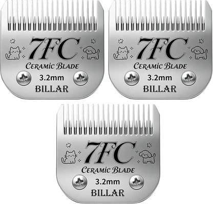 BILLAR(R) 5FW Dog Grooming Wide Blade,Detachable Pet Dog Grooming Blades,Compatible with Andis,Oster A5,Wahl km10 Clippers.Cutting Length 1/4 in(6.3mm) - Image 9