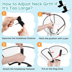 Didopet XXS black dog cone product packaging