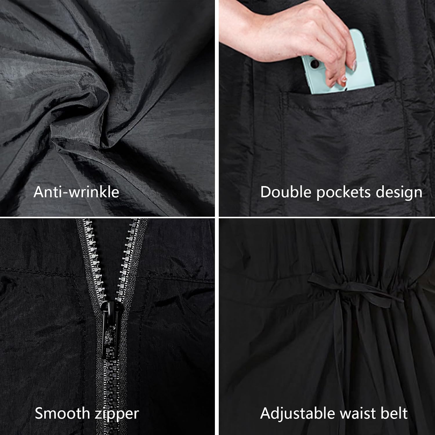 DHXYZZB Lightweight Pet Styling Apparel illustrating the high resistance to water splashes and oils.